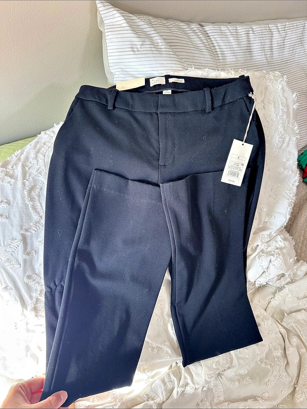 A New Day Bootcut Bi-Stretch Pants Black Size 6 NWT